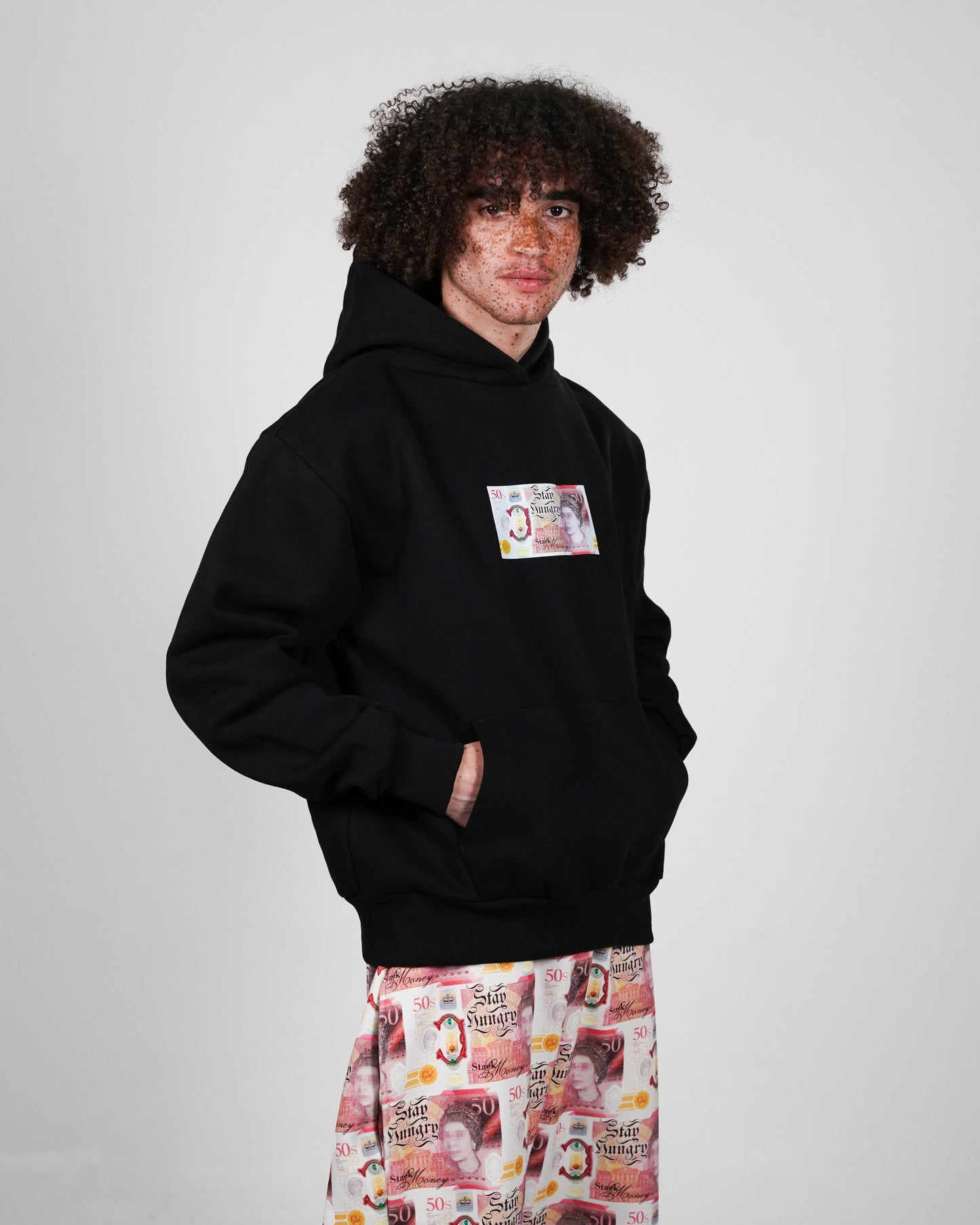 50's HOODIE BLACK