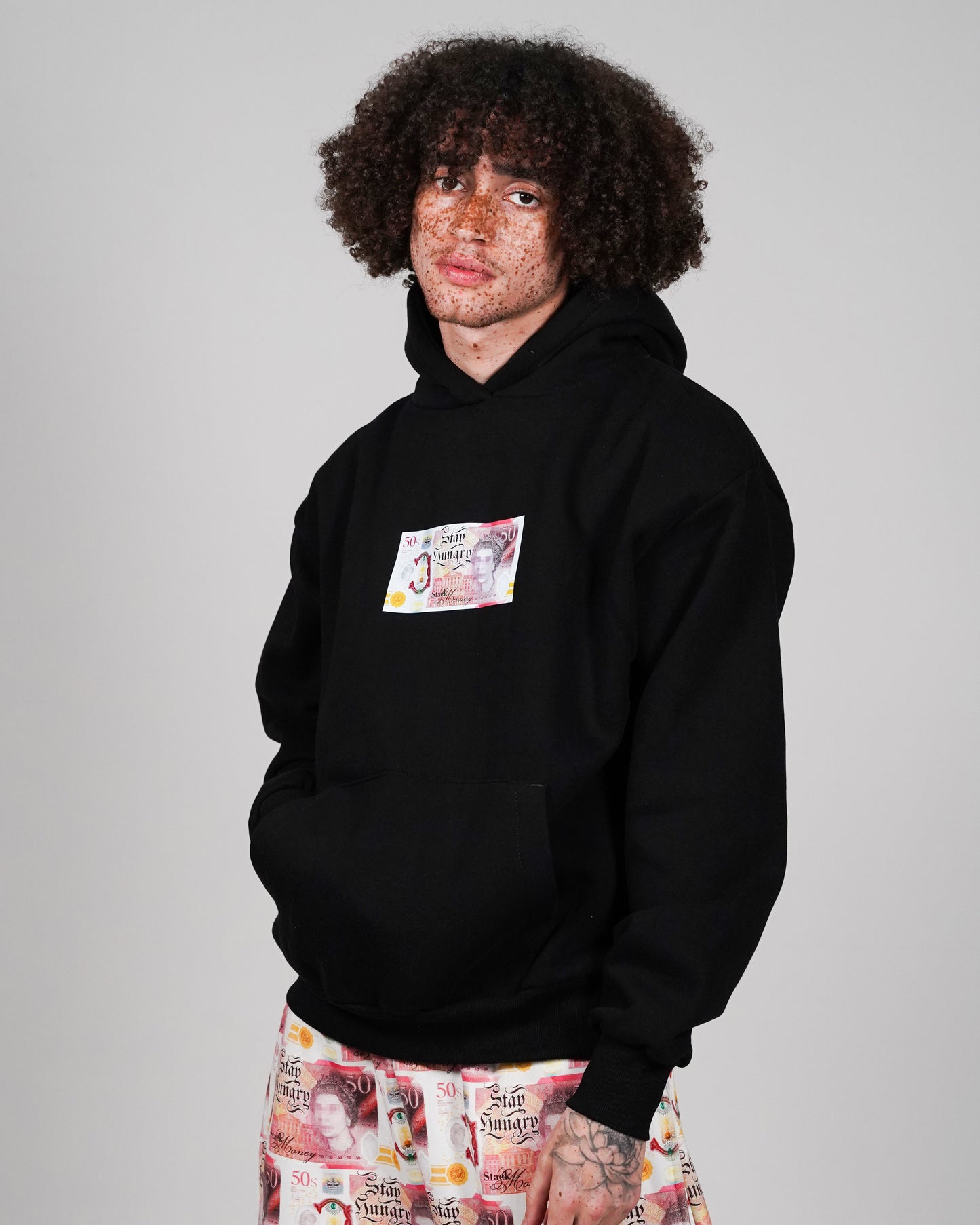 50's HOODIE BLACK