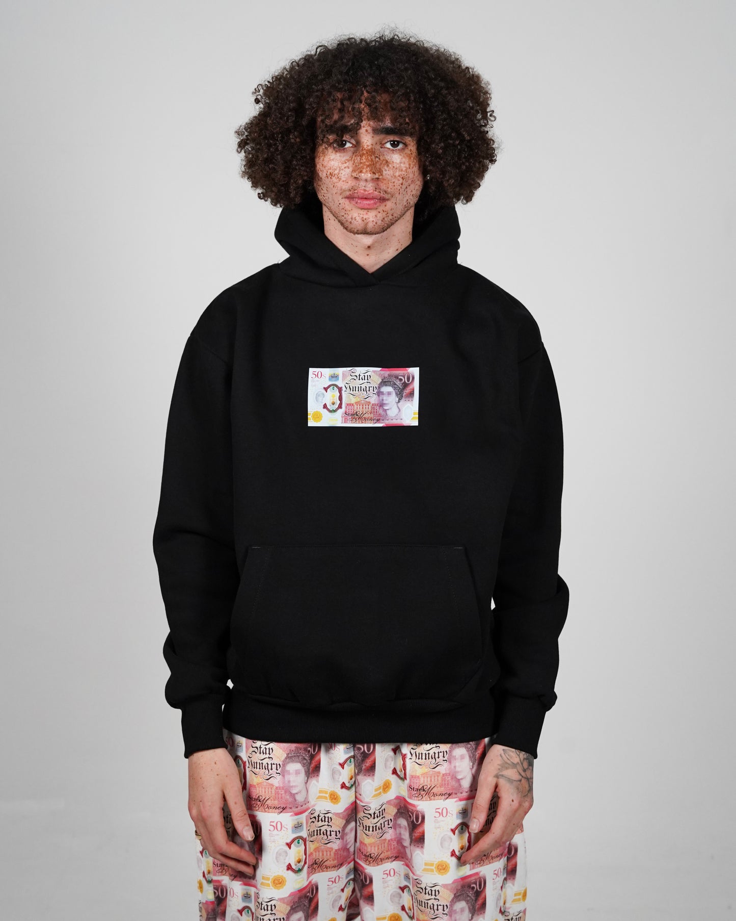 50's HOODIE BLACK