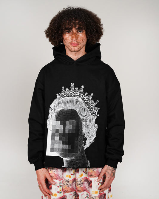 QUEENS HEAD HOODIE